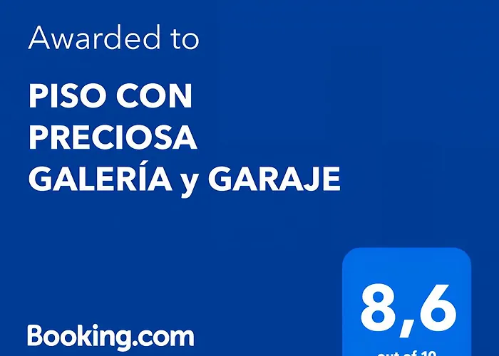 Piso Con Preciosa Galeria Y Garaje